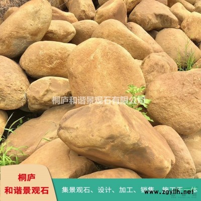 杭州園林景觀石 天然鵝卵石5-8公分鋪路石