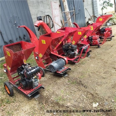 園林多功能苗木粉碎機 汽油大馬力碎枝機苗圃枯枝秸稈枝條粉碎機